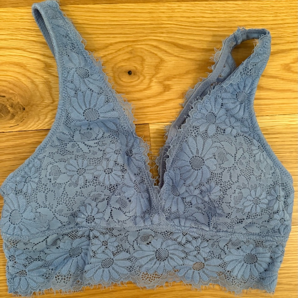 Aerie bright blue bralette